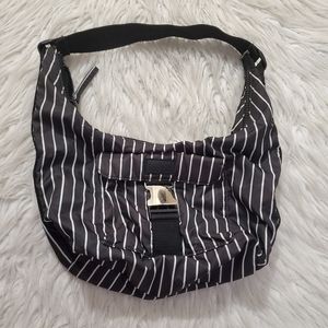Lauren Ralph Lauren Striped Hobo Bag